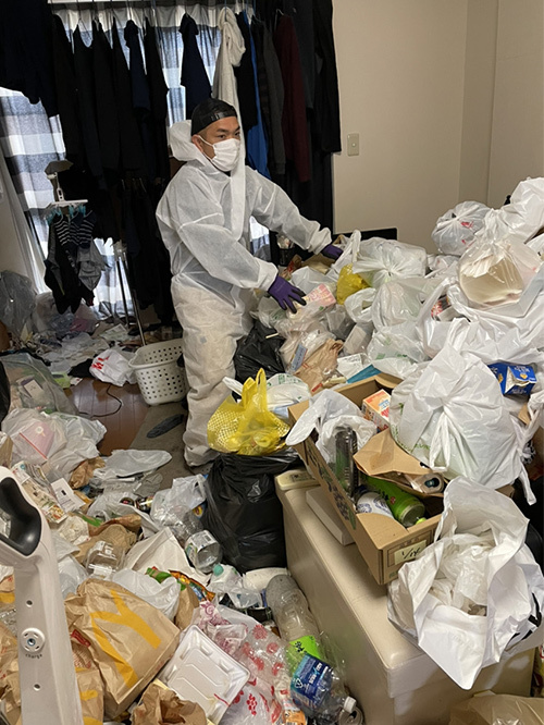 【白山市内】ゴミ屋敷Before|作業事例